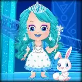 Baby Hazel Ice Princess Dressup